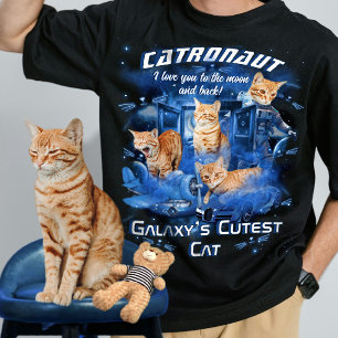 Custom Pet's Name and Collage Photos Bootleg Style T-Shirt