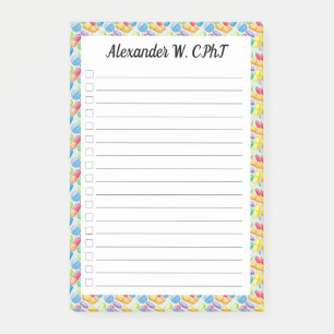 Custom Pharmacy Tech Check List Post It Post-it Notes
