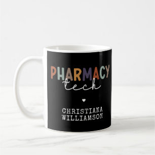 Custom Pharmacy Tech Retro Pharmacy Technician Coffee Mug