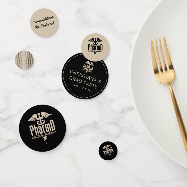 Custom PharmD Doctor of Pharmacy Graduation Party Confetti (Group)