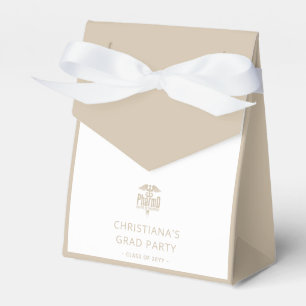 Custom PharmD Doctor of Pharmacy Graduation Party Favor Box