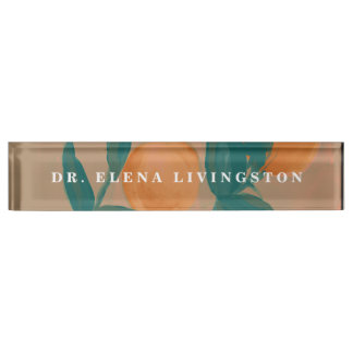 Custom PhD Graduate Gift Vintage Nameplate