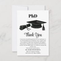 Custom PhD Graduation Party