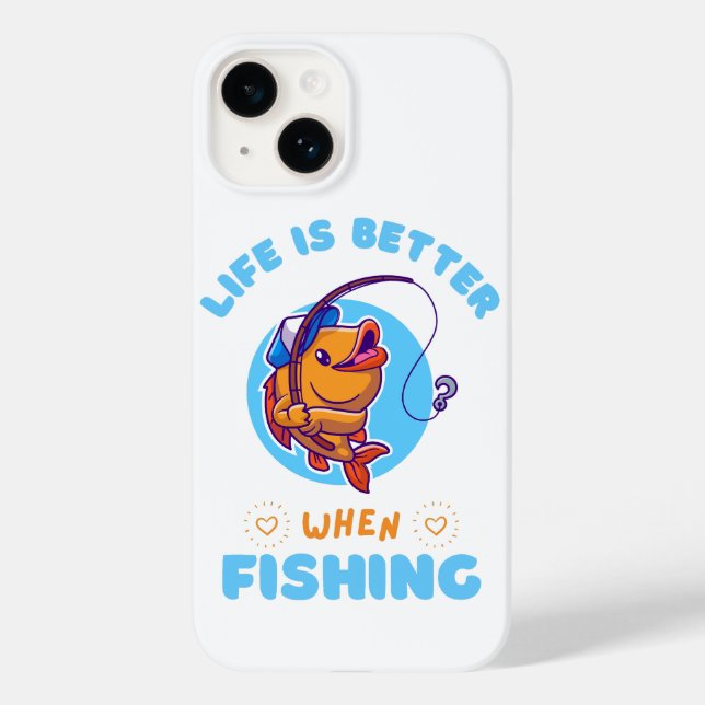 custom phone case for fishermen (Back)