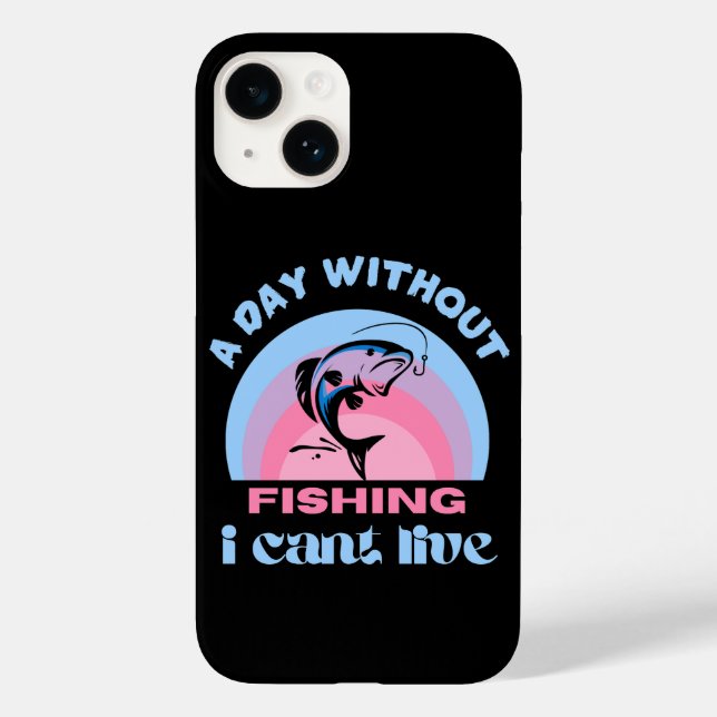 custom phone case for fishermen (Back)