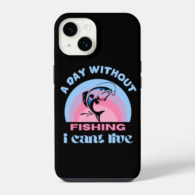 custom phone case for fishermen (Back)