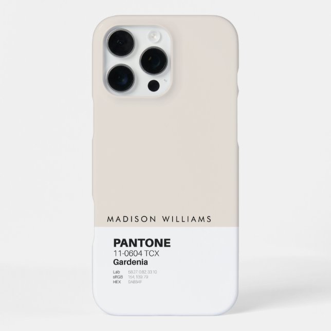 Custom Phone Case | Personalized Modern  (Back)