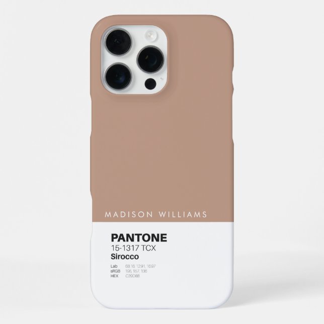 Custom Phone Case | Personalized Modern  (Back)