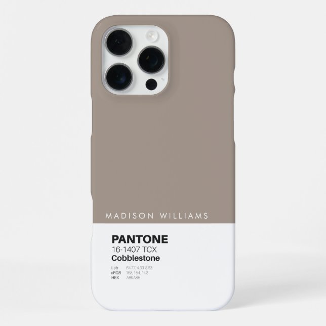 Custom Phone Case | Personalized Modern  (Back)