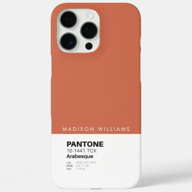Custom Phone Case | Personalized Modern  (Back)