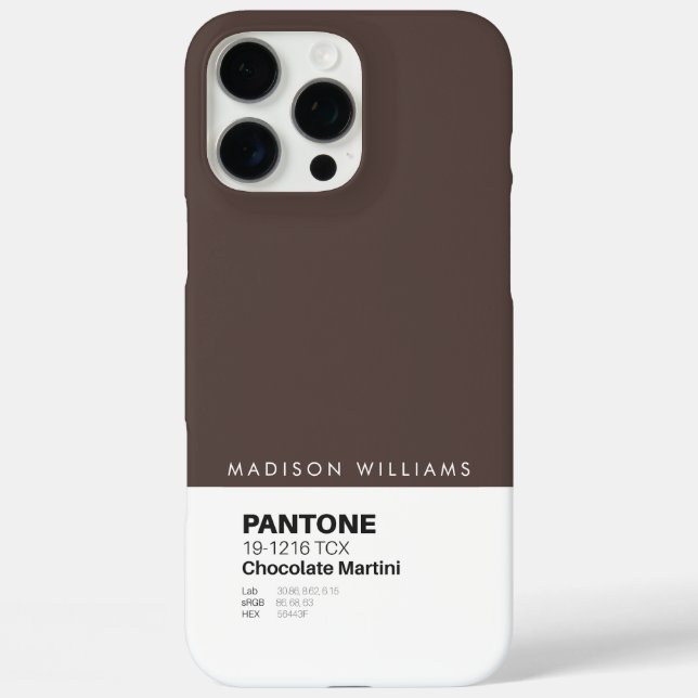 Custom Phone Case | Personalized Modern  (Back)