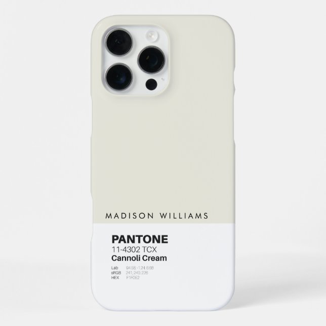 Custom Phone Case | Personalized Modern  (Back)