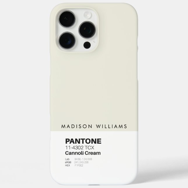 Custom Phone Case | Personalized Modern  (Back)