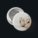 Custom Photo 1 Inch Round Button<br><div class="desc">Create a personalized photo gift with your own photo, from your beloved family photo to your adorable pet photo, to make your design unique. Perfect as holiday gift for family, gift for newlyweds, family reunion favors and gift for any special occasions to make your loved ones smile. Please Note: The...</div>