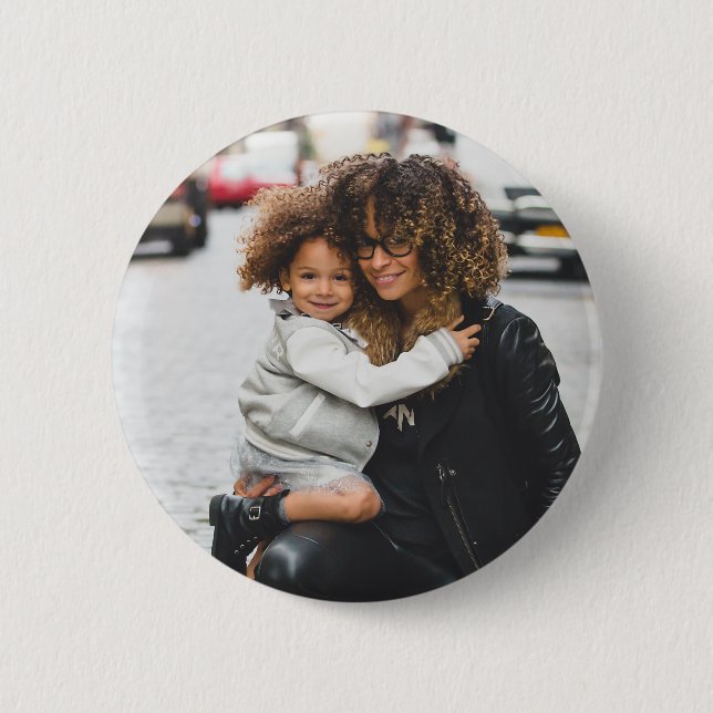 Custom Photo 2 Inch Round Button (Front)