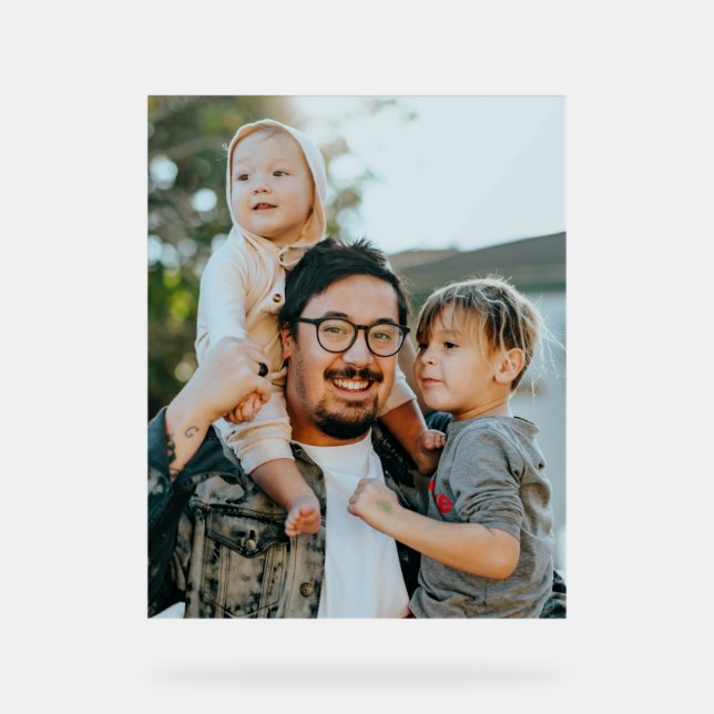 Custom Photo Acrylic Sign (Front)