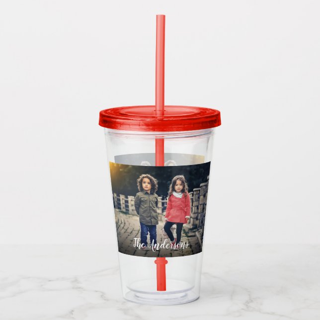 Custom Photo Acrylic Tumbler (Front)