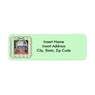 Custom Photo Address Label