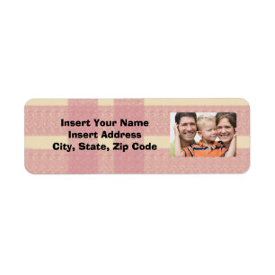 Custom Photo Address Label