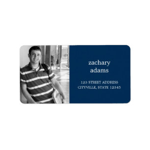 Custom Photo Address Label