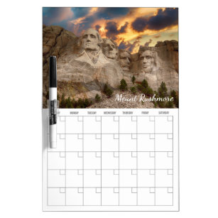 Custom Photo and Caption Dry Erase Calendar Dry Erase Board