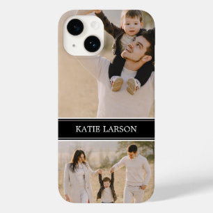 Custom Photo and Monogram Personalized Case-Mate iPhone 14 Case