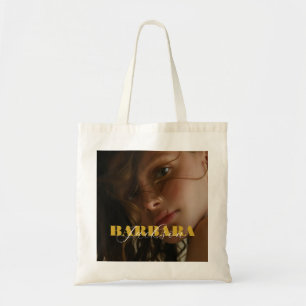 Custom Photo and Name Double Sided Tote Bag