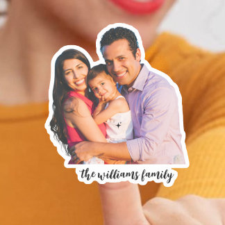Custom Photo And Name Family