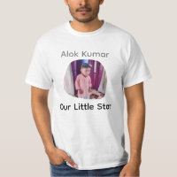Custom Photo and Name Kids Ringer