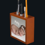 Custom photo and name penholder personalized desk organizer<br><div class="desc">Custom photo and name penholder personalized</div>