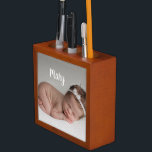 Custom photo and name penholder personalized desk organizer<br><div class="desc">Custom photo and name penholder personalized</div>
