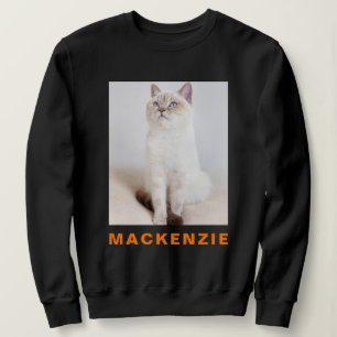 Custom Photo and Name Personalized Funny Sweatshirt