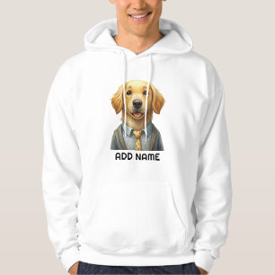 Custom Photo and Name Personalized Hoodie for Men