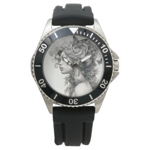 Custom Photo and Name Personalized Hoodie Watch