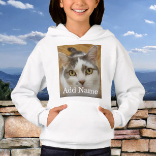 Personalized Hoodie for Boys Girls Kids Custom Your Image Text