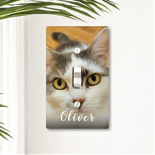 Custom Photo And Name Personalized Light Switch Cover