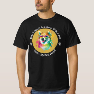 Custom Photo and Name Personalized Men’s Funny T-Shirt