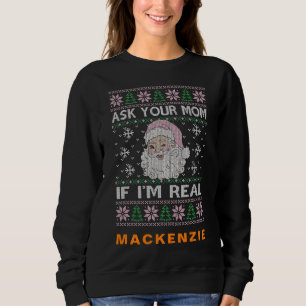 Custom Photo and Name Personalized Modern & Funny Sweatshirt