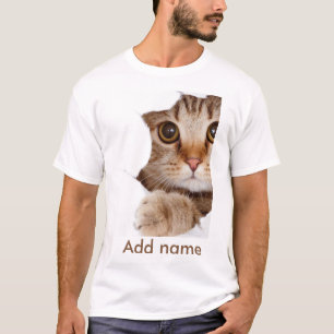 Custom Photo and Name Personalized T-Shirt