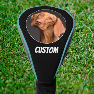 Custom Photo and Name / Text Funny Unique Novelty Golf Head Cover