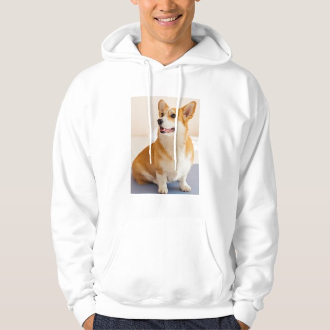 Custom Photo and Personalized pet Hoodie (Front)