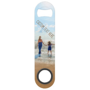 Custom Photo and Text Bar Key Your Photo Design