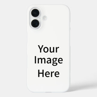 Custom photo and text iPhone 16 case