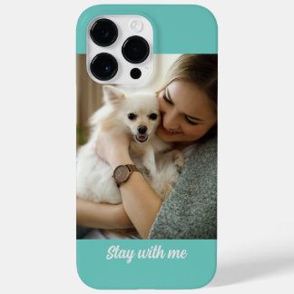 Custom photo and text Case-Mate iPhone 14 pro max case