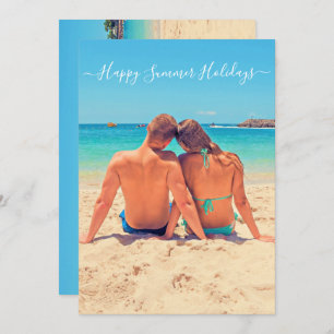Custom Photo and Text - Happy Summer Holidays 