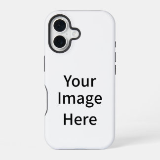 Custom photo and text iPhone 16 case