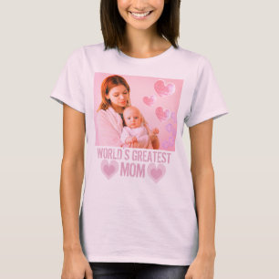 custom photo and text love T-Shirt