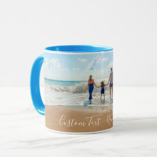 Custom Photo and Text Mug Your Photos Design