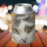 Custom Photo and Text Personalized Can Cooler<br><div class="desc">Upload a photo, add text, and easily create your personalized can cooler. Click CUSTOMIZE to change the text colour. You can TRANSFER this DESIGN on other Zazzle products and adjust it to fit most of the Zazzle items. You can also click the CUSTOMIZE button to add, delete or change details...</div>