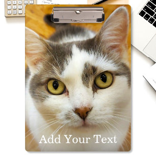 Custom Photo And Text Personalized Clipboard
